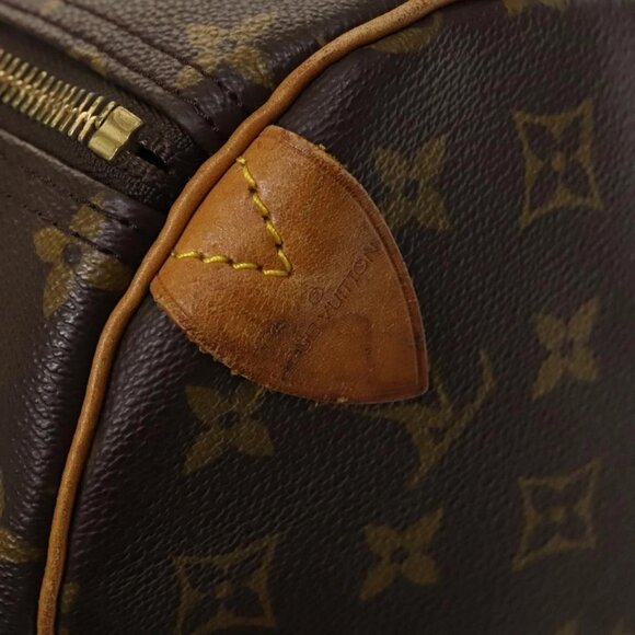 LOUIS VUITTON Monogram Keepall 60 Boston Bag M41422 LV Auth - Picture 9 of 16